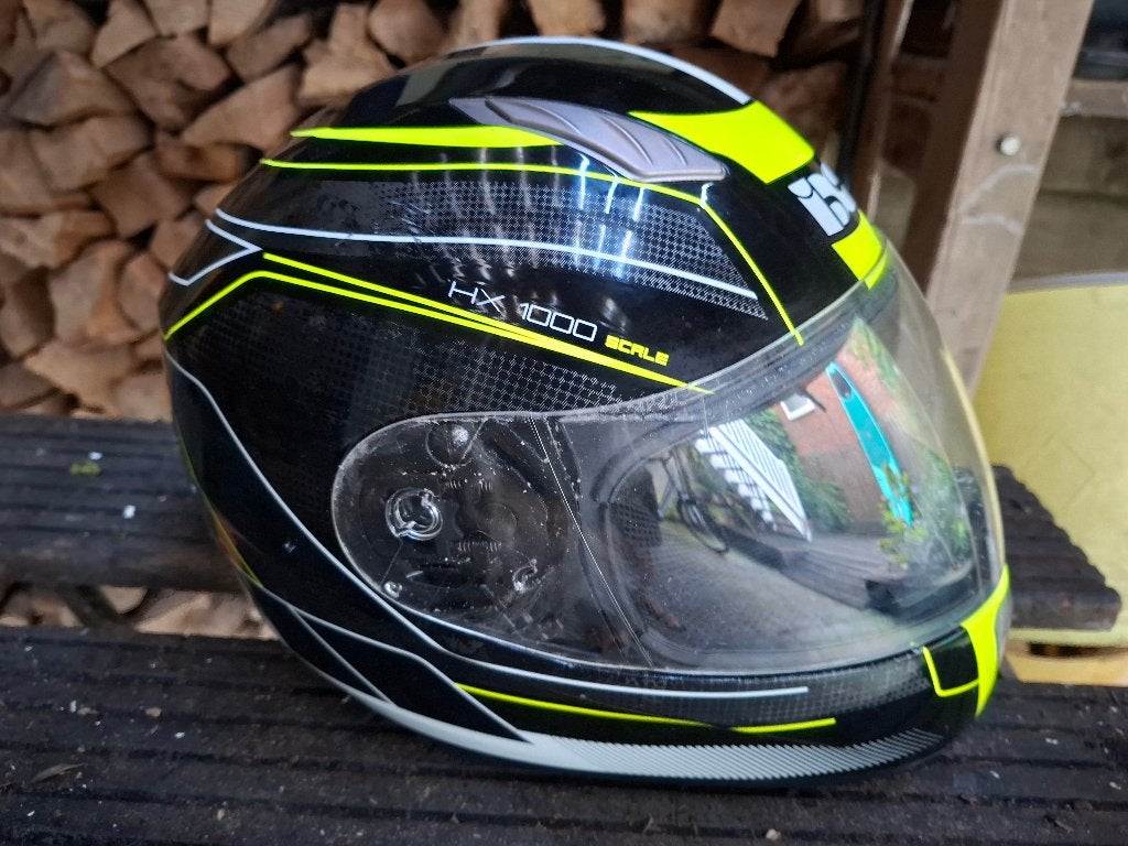 motor/brommer helm, IXS HX 1000 Scale integraalhelm in zwart, Motoren, Overige merken, XS, Ophalen of Verzenden, Integraalhelm