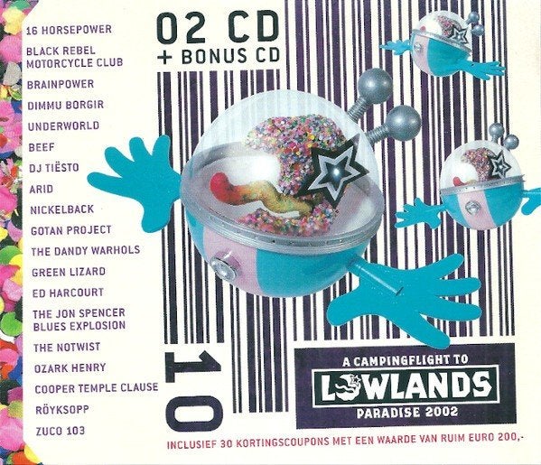 Ruil of koop A Campingflight to Lowlands Paradise 2002 (2CD), Ophalen of Verzenden, Gebruikt, Rock en Metal, Boxset