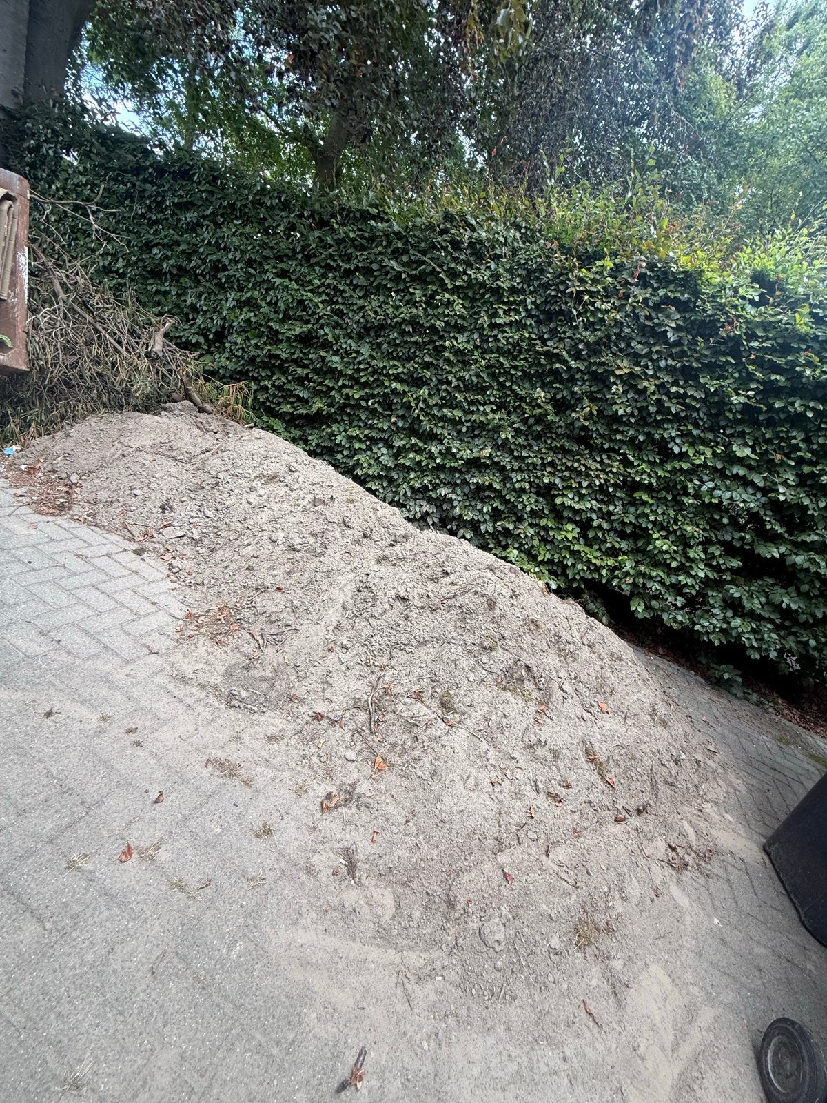 Gratis tuinzand op te halen, Tuin en Terras, Ophalen, Gebruikt, Ophoogzand