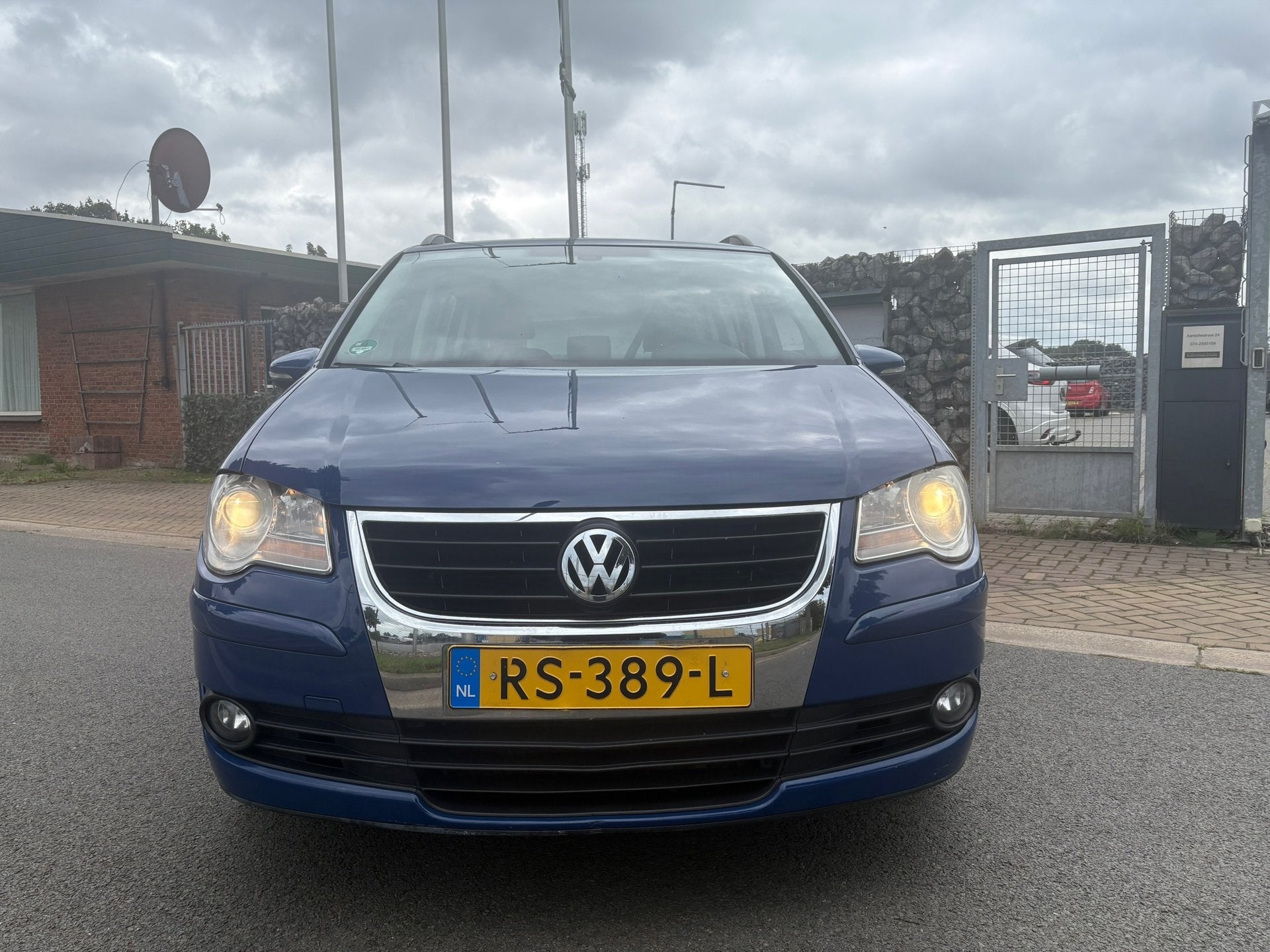 Volkswagen Touran 1.4 TSI Comfortline, Auto's, Voorwielaandrijving, Euro 5, Gebruikt, Blauw
