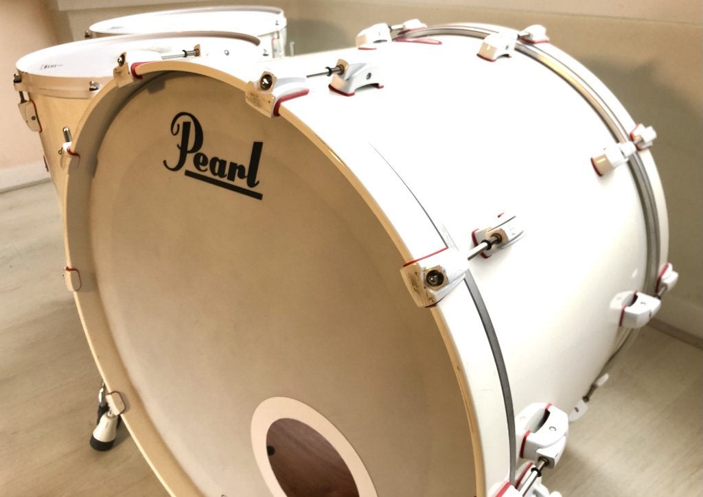 Pearl Reference White Redline shellset 24/16/18
