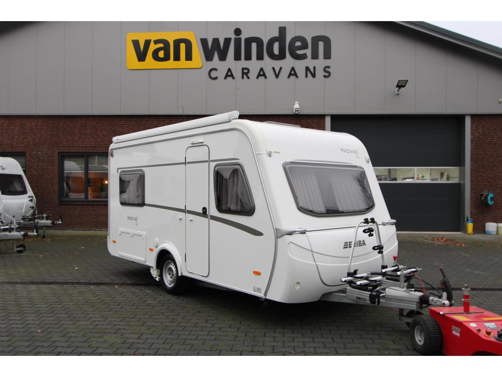 Eriba Nova Light 465 Mover-ThuleLuifel-2022, Caravans en Kamperen, Standaardzit, Schokbreker, Bedrijf, Tot en met 3