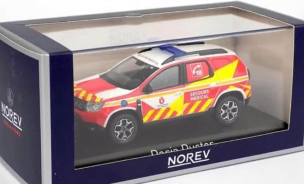 Dacia Duster 2020 Pompiers Medical 1:43 NOREV Ref. 509050, Verzenden, Nieuw, Auto, Norev