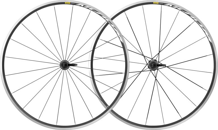 Mavic Aksium wielen - Zo goed als nieuw, Fietsen en Brommers, Fietsonderdelen, Zo goed als nieuw, Aluminium, Racefiets, Ophalen
