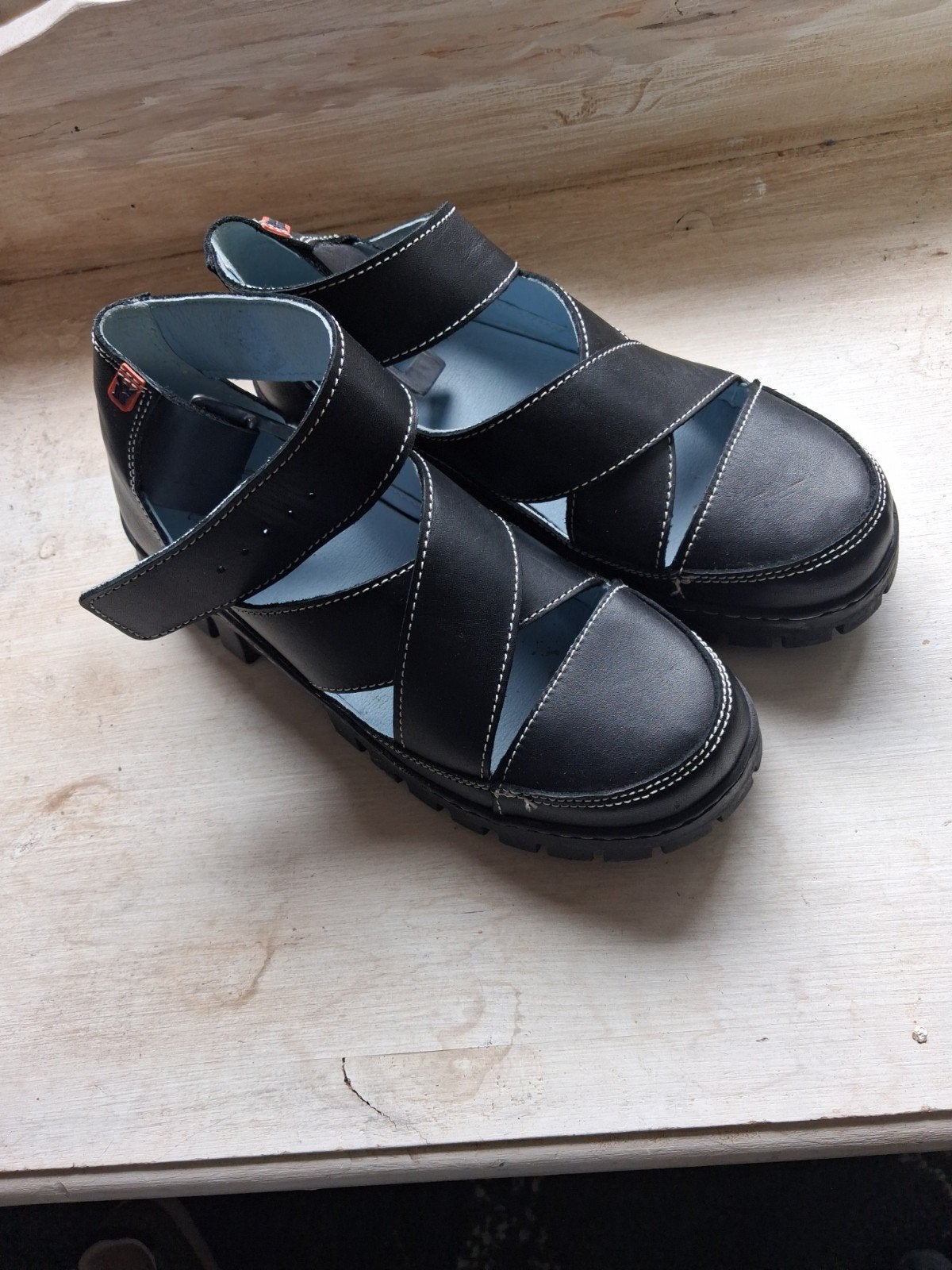 MAG sandalen 40 zgan, Zwart, MAG, Zo goed als nieuw, Sandalen of Muiltjes
