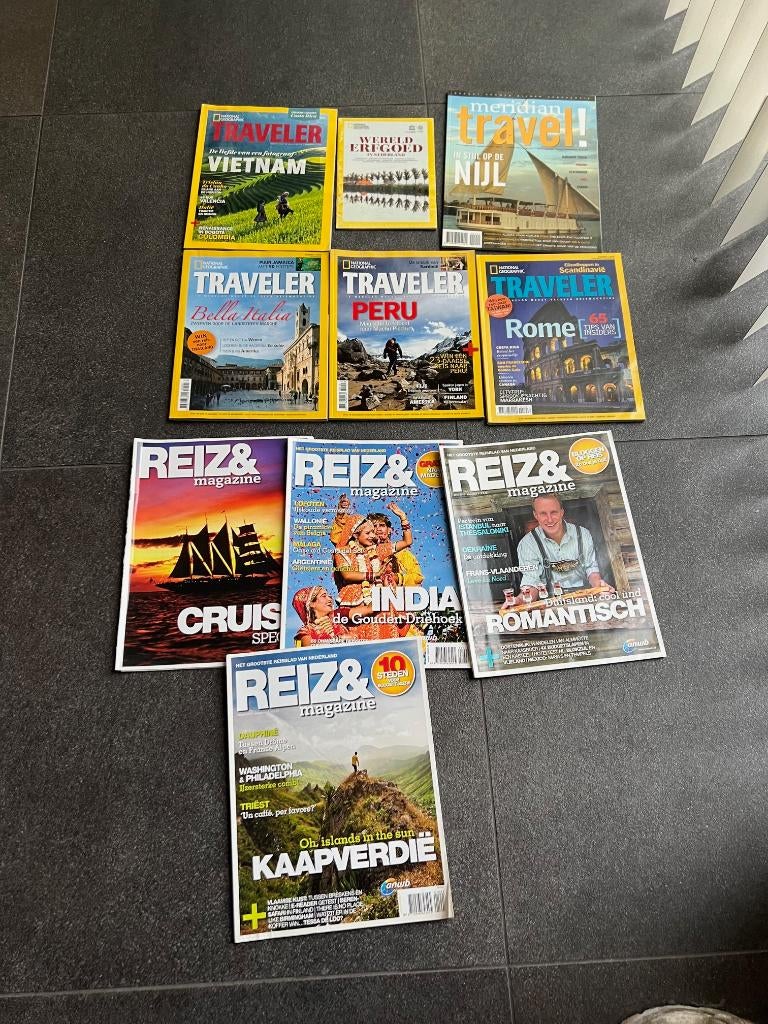 verschillende reisgidsen reisboeken, Europa, Zo goed als nieuw, Reisgids of -boek, Ophalen