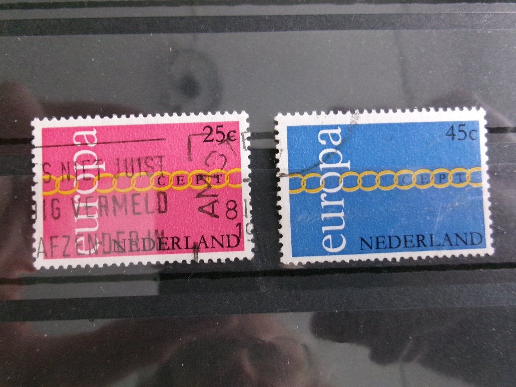 1971 - europa-cept (731d), Postzegels en Munten, Postzegels | Nederland, Verzenden, Gestempeld