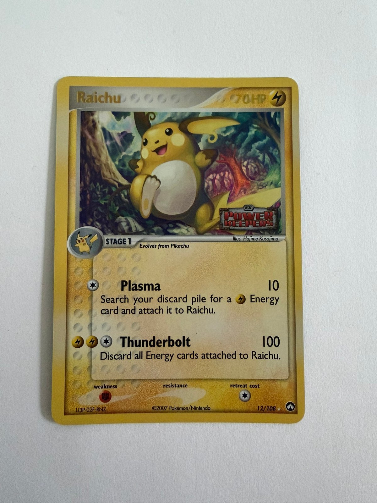 raichu power keepers, Ophalen of Verzenden, Zo goed als nieuw