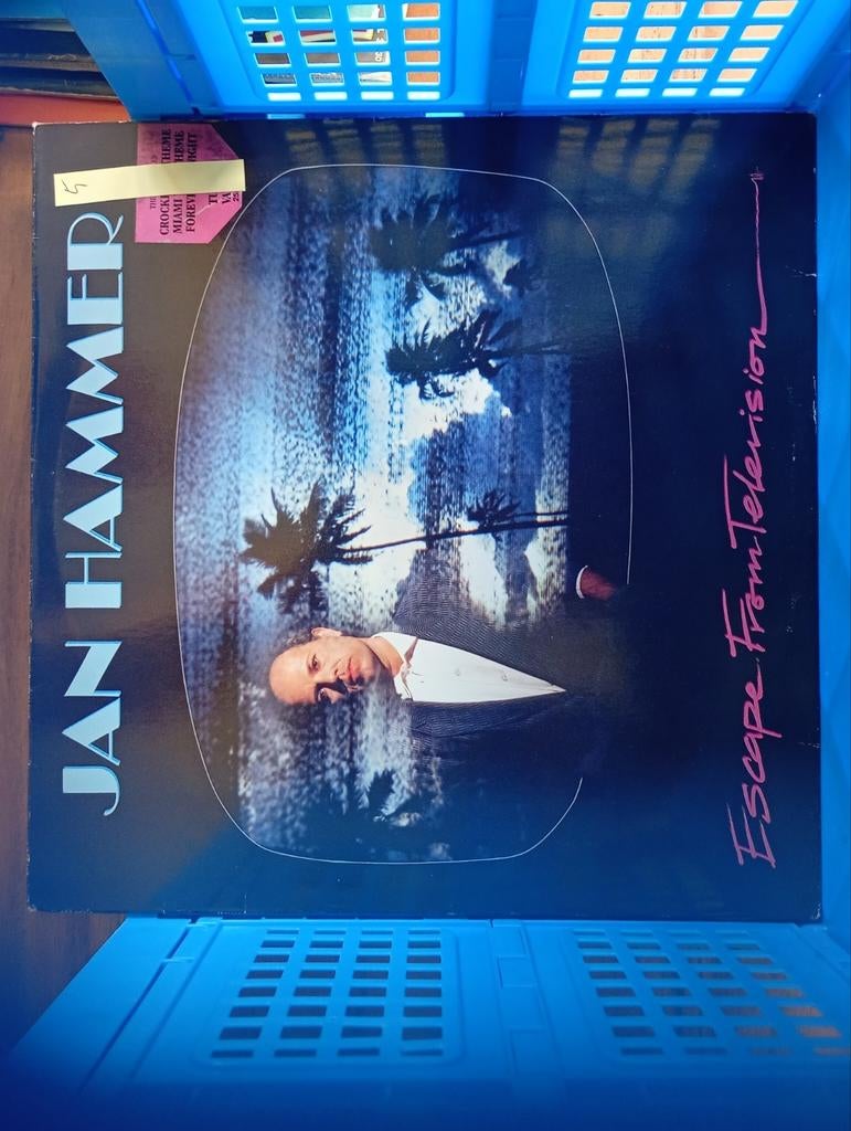 Jan Hammer - Escape From Television LP, Cd's en Dvd's, Vinyl | Overige Vinyl, Ophalen of Verzenden