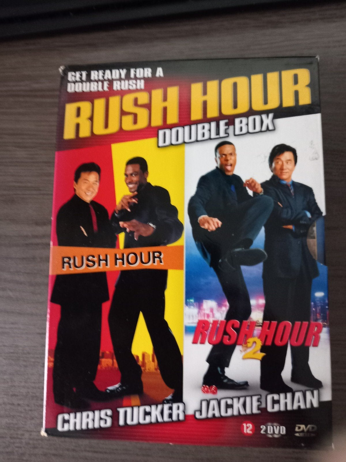Rush Hour Double Box - DVD (Chris Tucker, Jackie Chan), Vanaf 12 jaar, Ophalen of Verzenden, Gebruikt, Actiekomedie