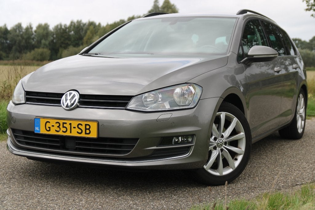 Volkswagen Golf 1.4 TSI Variant,Adaptieve Cruise,Trekhaak, Auto's, Voorwielaandrijving, Zwart, 4 cilinders, Alcantara