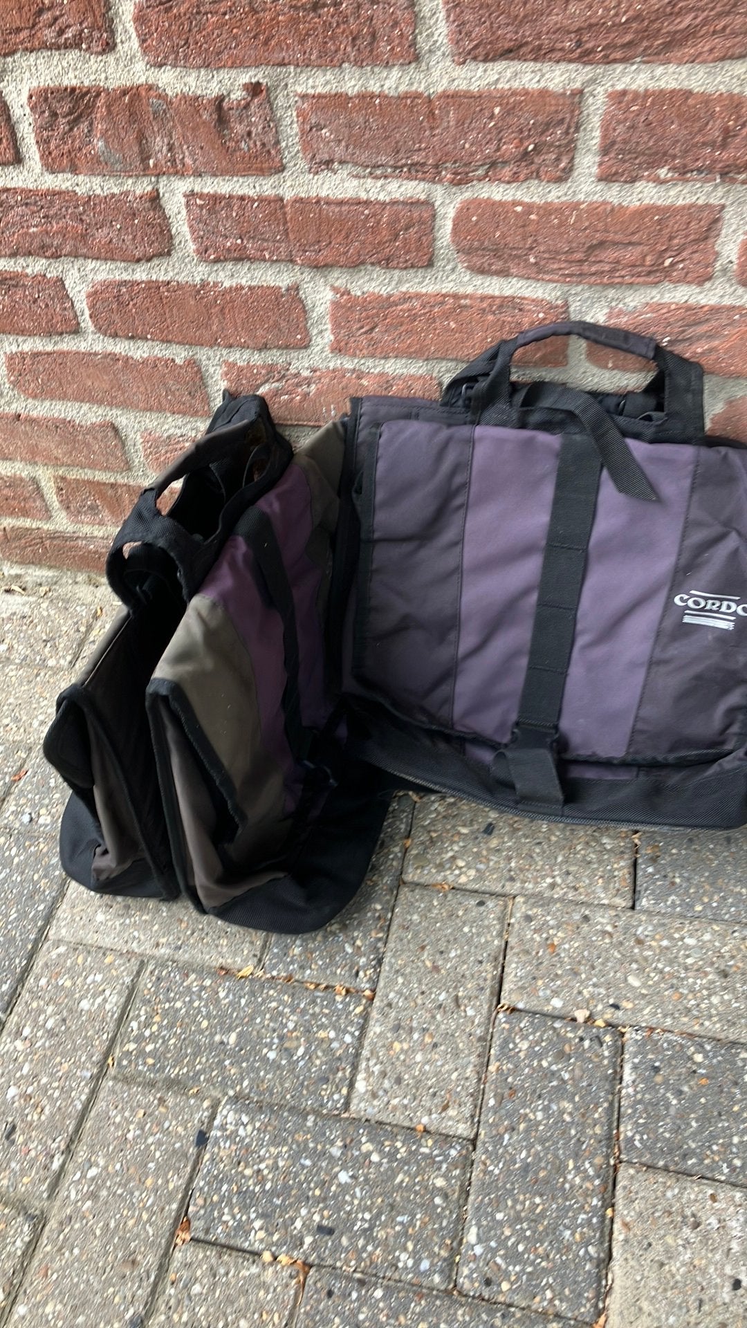 Dubbele fietstassen, Ophalen, Gebruikt