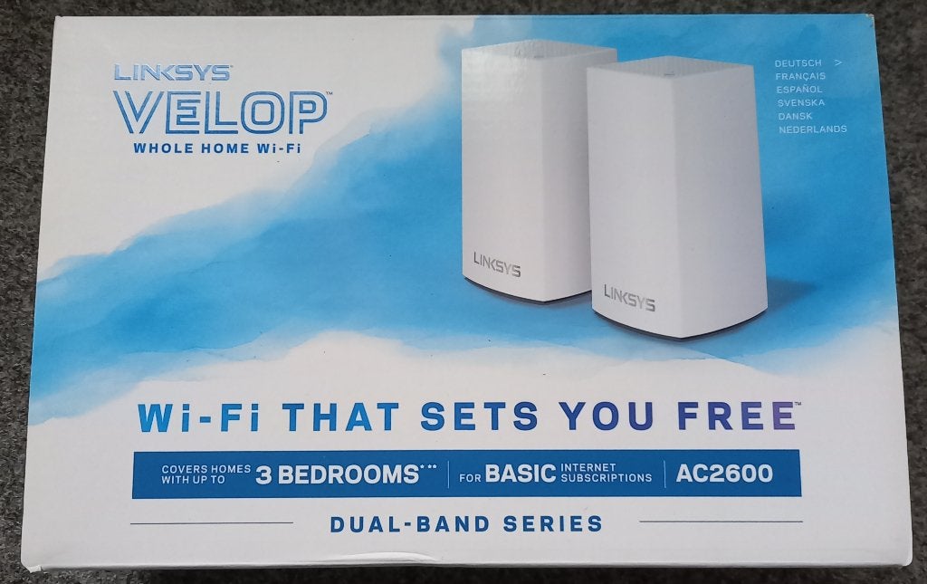 Linksys velop, Ophalen, Gebruikt, Linksys