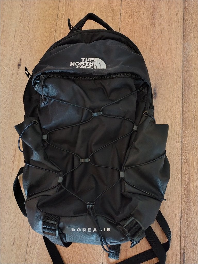 The North Face Borealis rugzak zwart, 40 cm of meer, Trekking, Zo goed als nieuw, 60 cm of meer
