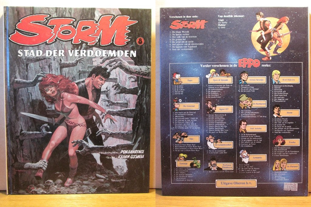 Storm 8 - Stad der verdoemden (HC), Boeken, Eén stripboek, Ophalen of Verzenden, Zo goed als nieuw, Don Lawrence