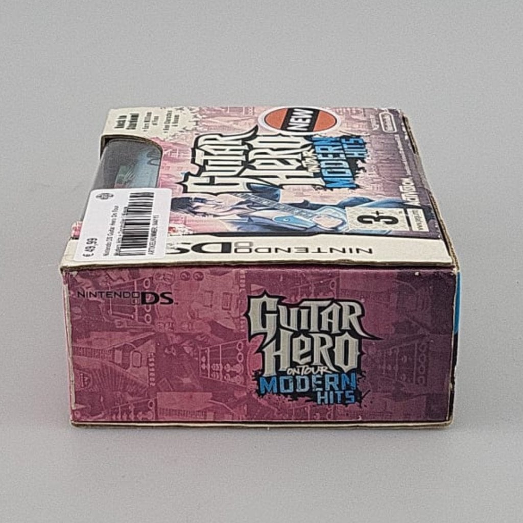 Nintendo DS Guitar Hero On Tour Modern Hits + Controller | N, Nintendo, Gebruikt, Support@nintendo.com, 11-1 Hokotate-cho, Kamitoba, Minami-ku
Kyoto 601-8501
Japan
