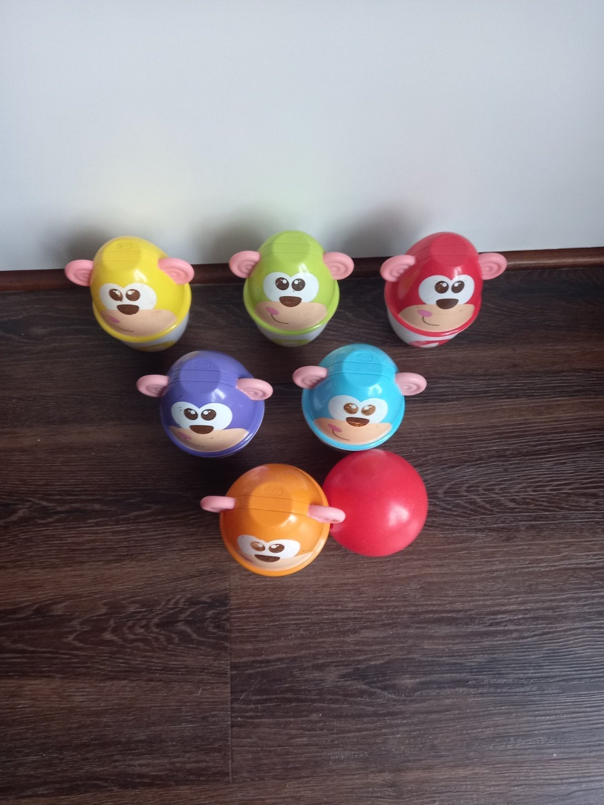 Chicco Monkey Strike Bowlingspel - Kleurrijk en Educatief, Ophalen of Verzenden