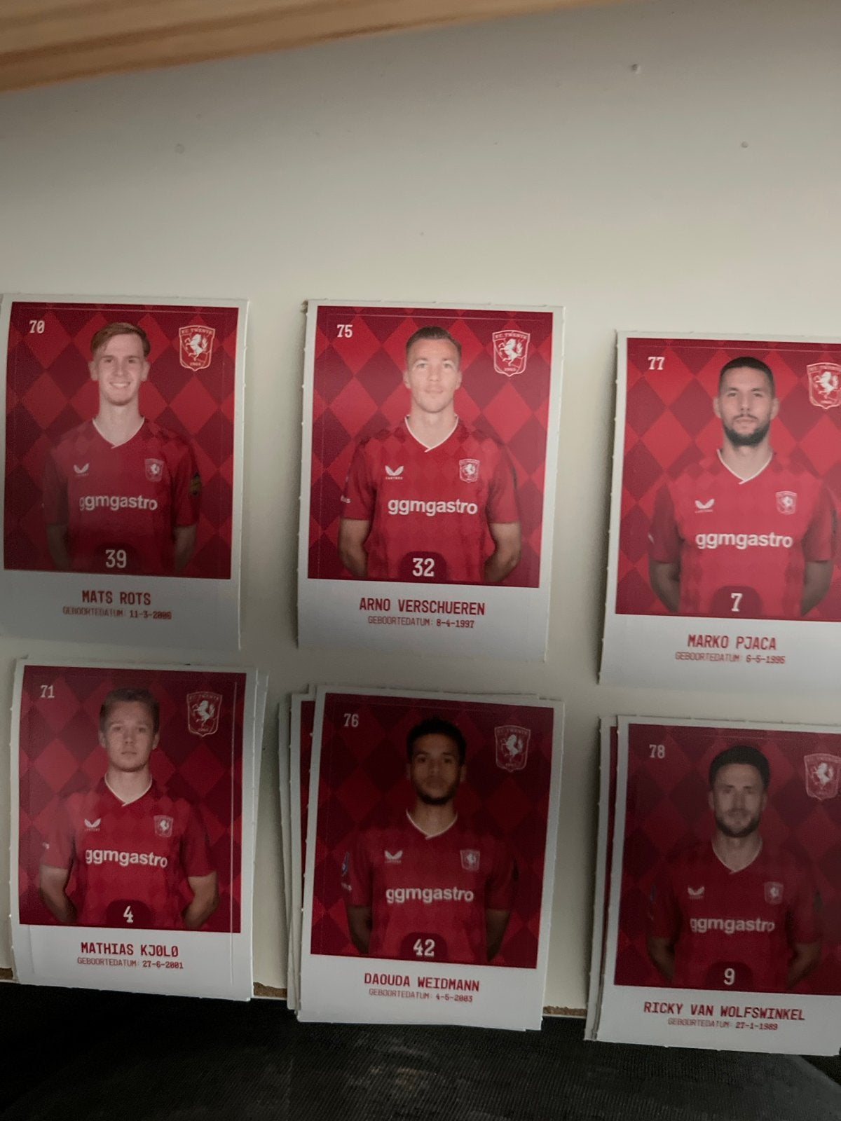 FC Twente Plus Cards 2026 - Losse kaarten (70, 71, 75, 76, 7, Verzenden, Zo goed als nieuw, Meerdere plaatjes