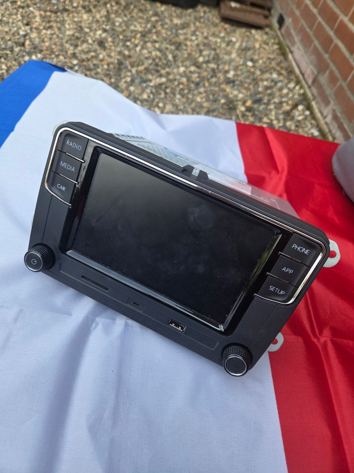 6.5 inch touchscreen  radio,  Bluetooth,  carplay Polo 6C, Auto diversen, Ophalen of Verzenden, Zo goed als nieuw
