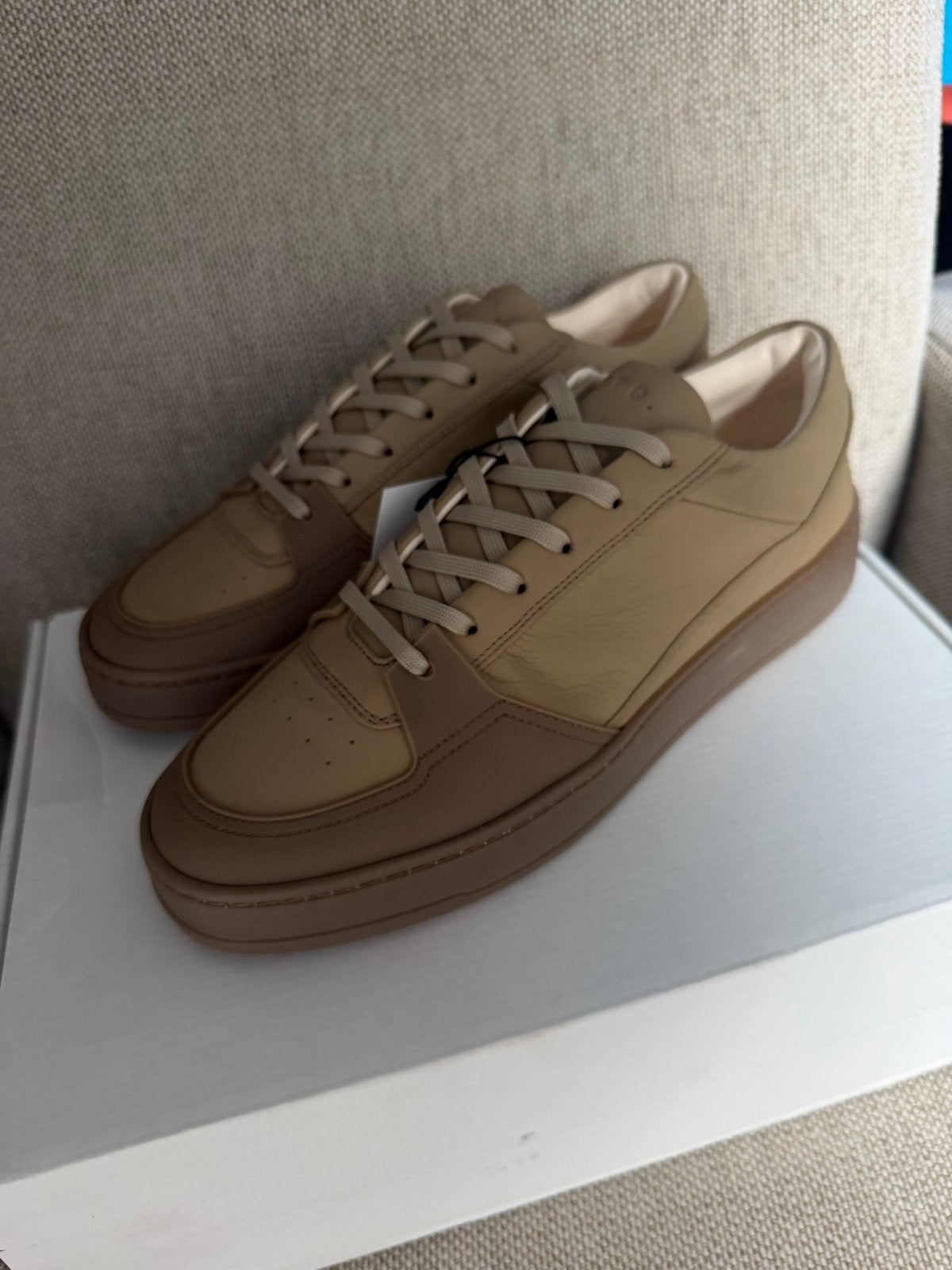 ETQ Amsterdam Sneakers - Echt Leder - Nieuw in Doos, Bruin, Etq, Nieuw, Ophalen of Verzenden