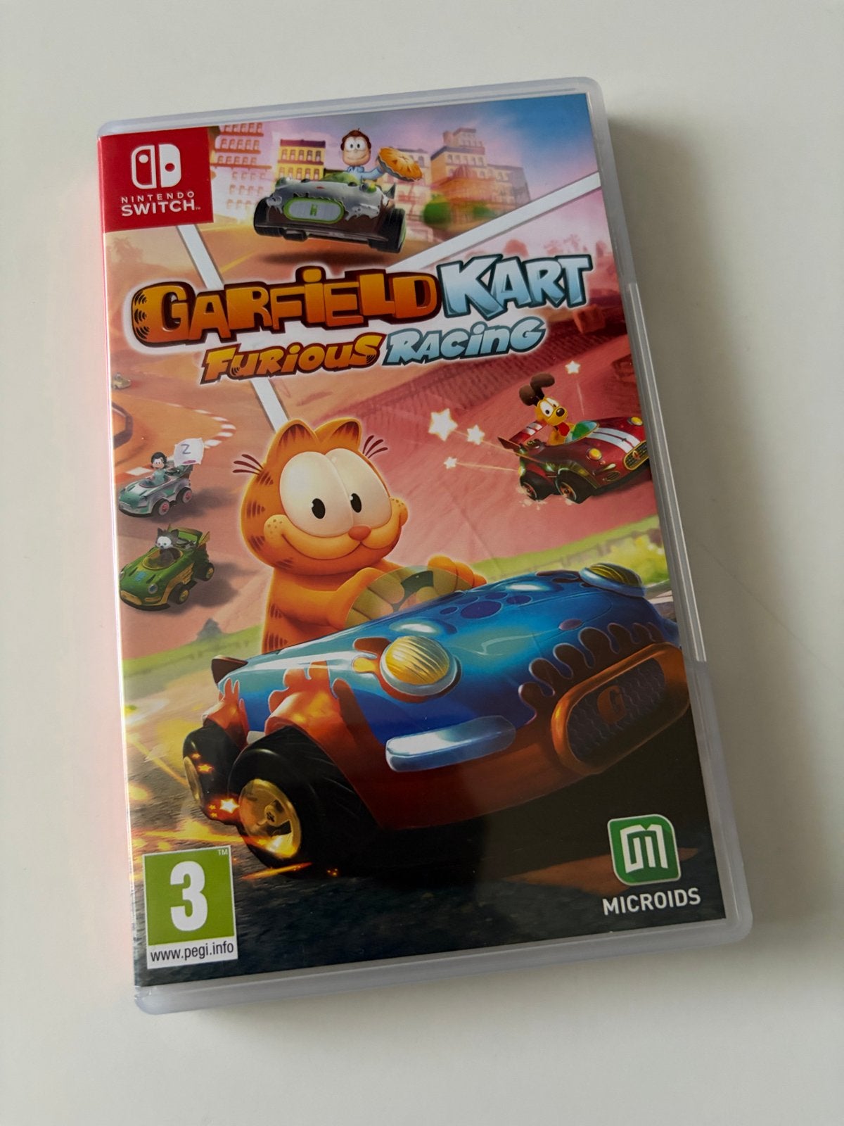 Garfield Kart Furious Racing - Nintendo Switch, Racen en Vliegen, Eén computer, Ophalen of Verzenden, Zo goed als nieuw