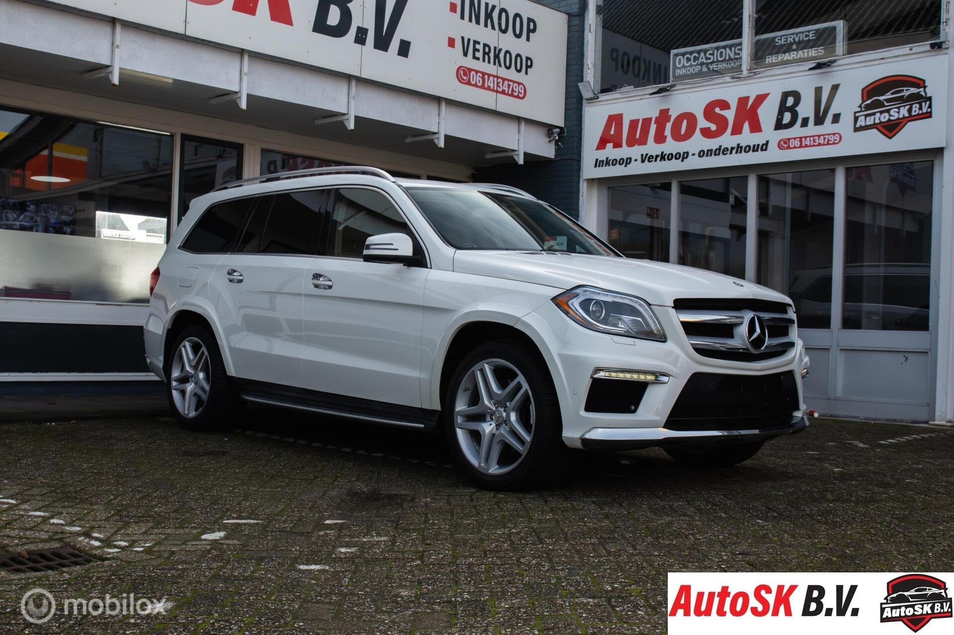 Mercedes GL 550 V8, Auto's, Automaat, Overige carrosserieën, Elektrische buitenspiegels, Leder