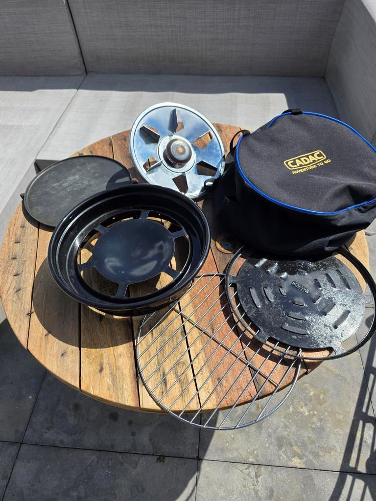 Cadac Adventure To Go - Compacte Draagbare Gasbarbecue, Tuin en Terras, Gasbarbecues, Ophalen of Verzenden, Gebruikt, Cadac