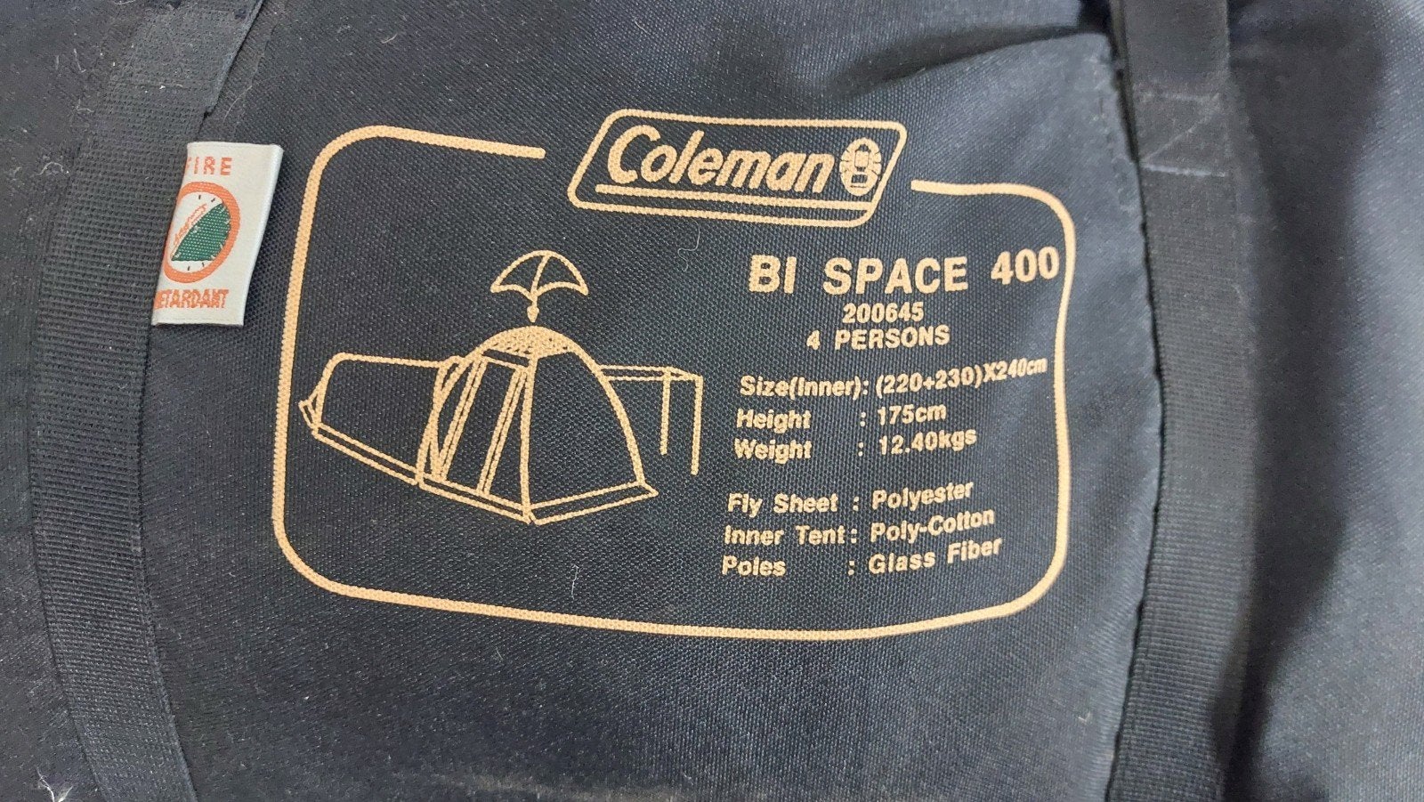 Tekoop tent coleman 4persoon, Ophalen of Verzenden, Zo goed als nieuw, Tot en met 4