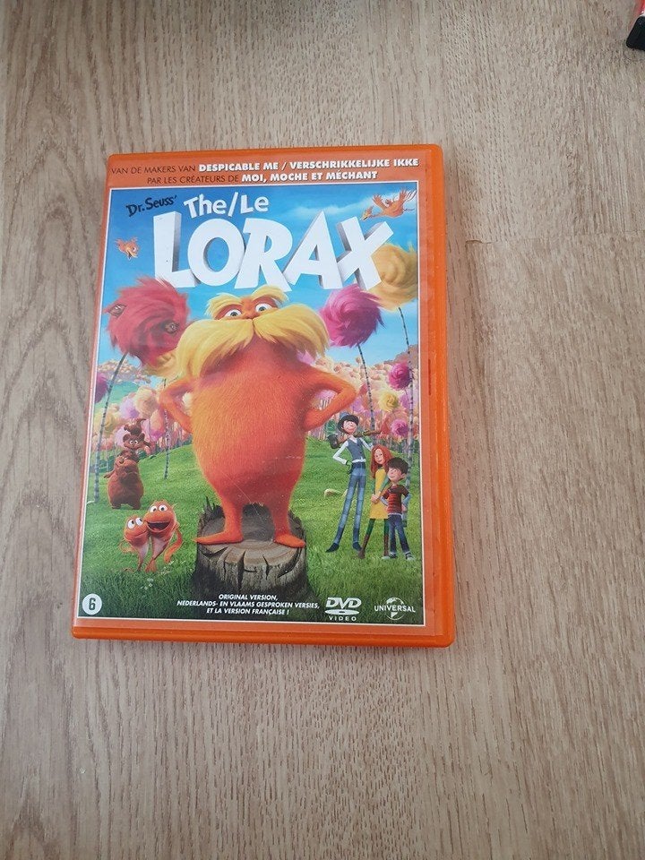 Dr. Seuss' The Lorax DVD - Nederlands & Vlaams gesproken, Animatie, Alle leeftijden, Ophalen of Verzenden, Zo goed als nieuw