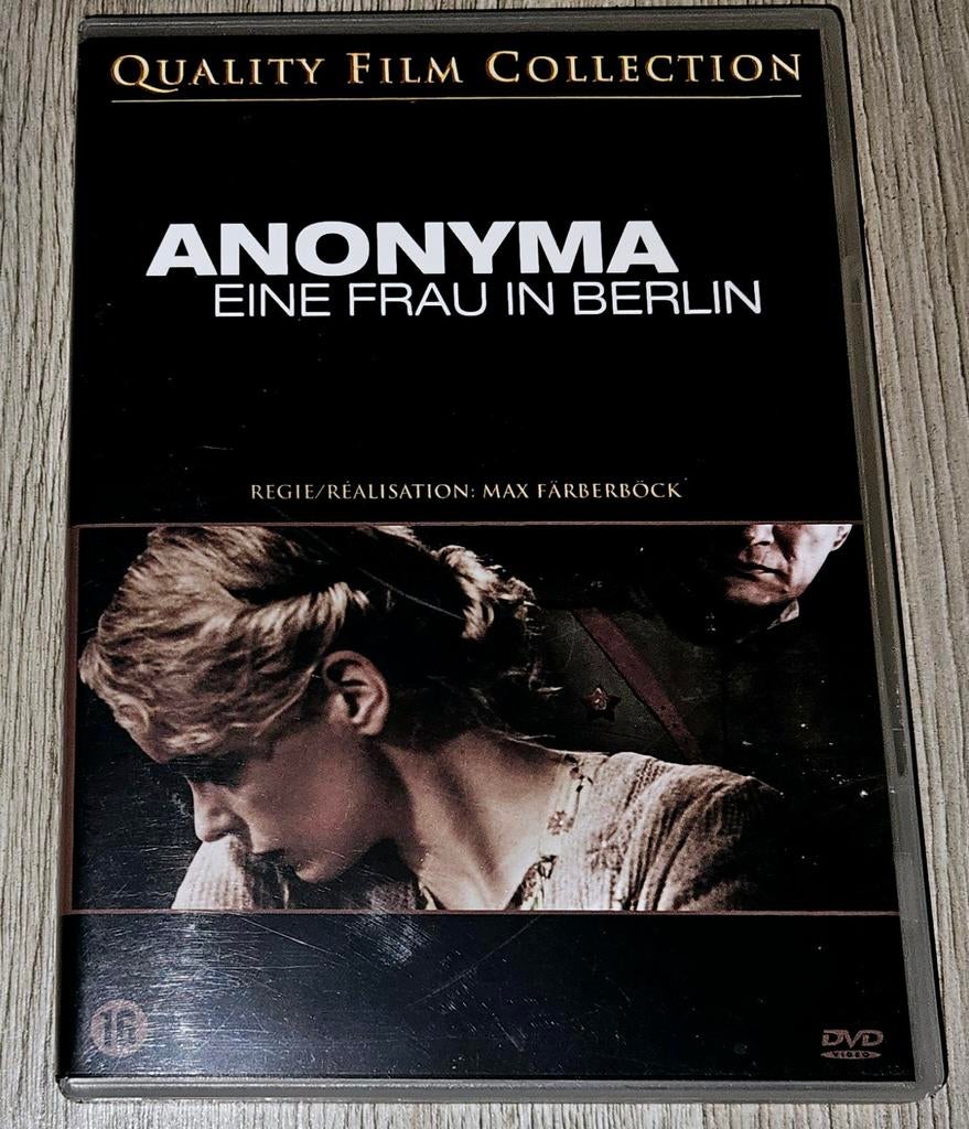 Anonyma - Eine Frau in Berlin DVD, Vanaf 16 jaar, Ophalen of Verzenden, Zo goed als nieuw