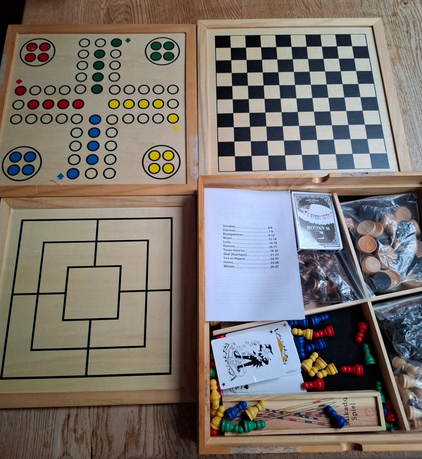 Set met meerdere spellen, Ophalen of Verzenden