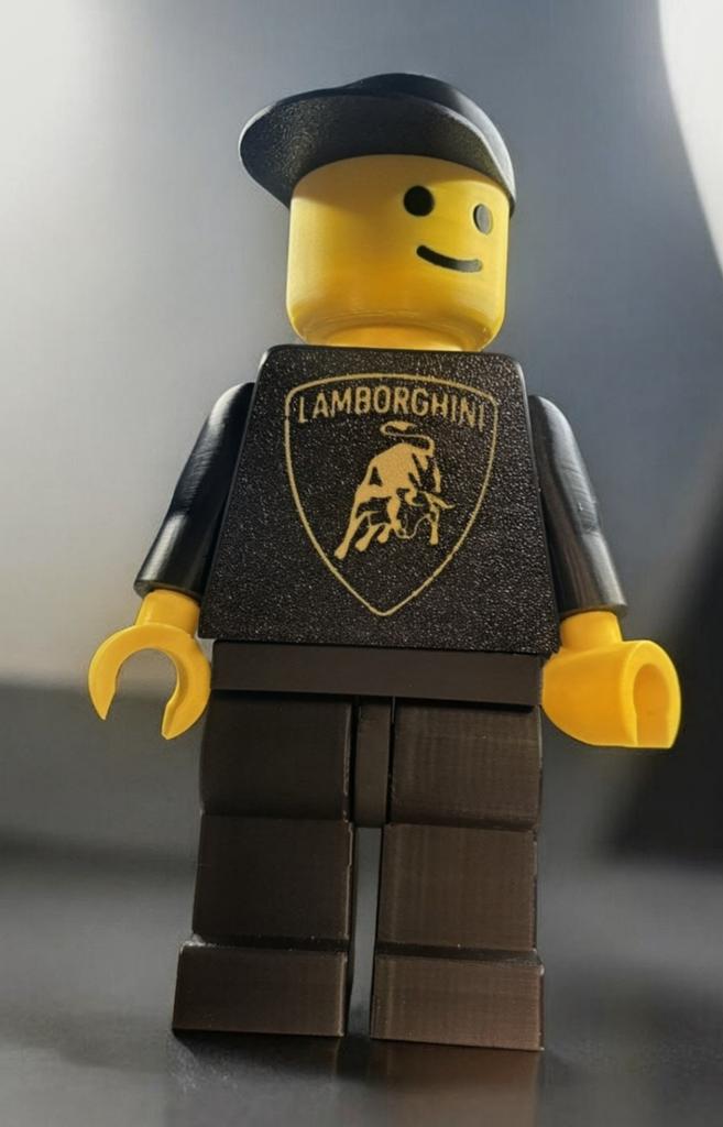Mega maxi minifigure minifig Van een brick Lamborghini, Ophalen of Verzenden, Nieuw