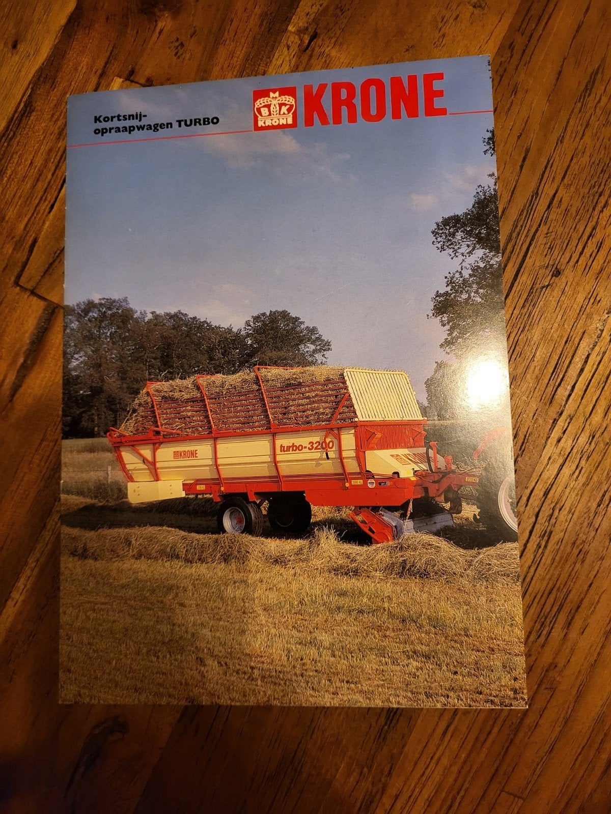 tractor folder Krone Kortsnij-opraapwagen TURBO, Ophalen of Verzenden, Zo goed als nieuw