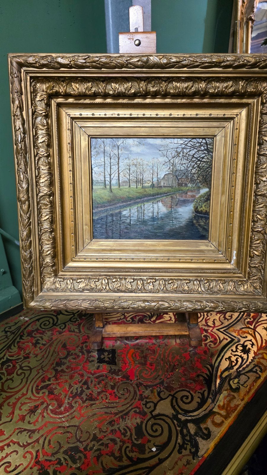Antiek schilderij, Ophalen
