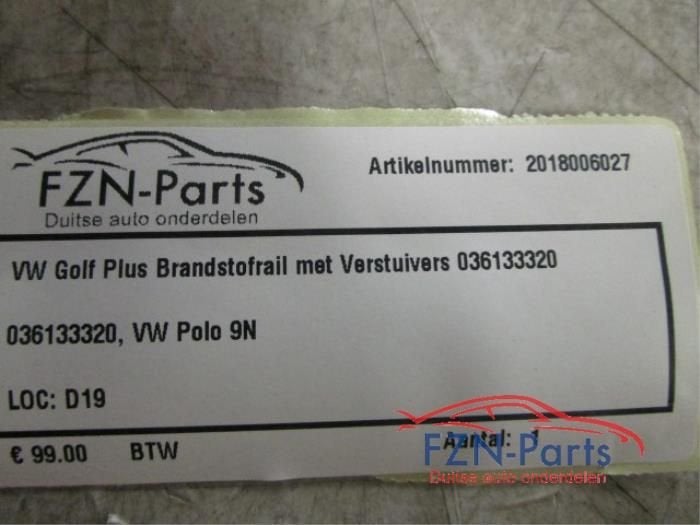 Brandstof retourleiding Volkswagen Golf (22741341), Ophalen of Verzenden, Gebruikt