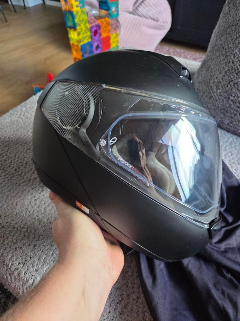Schuberth C4 basic maat S 55cm, Overige merken, Systeemhelm, Dames, Ophalen of Verzenden