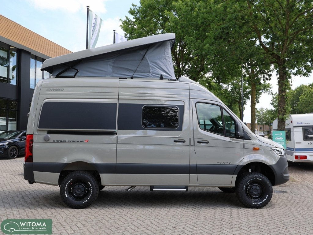 HYMER Grand Canyon S 600 4x4 4 Matic Off Grid Camper, Caravans en Kamperen, Automaat, Ringverwarming, Bedrijf, Hymer