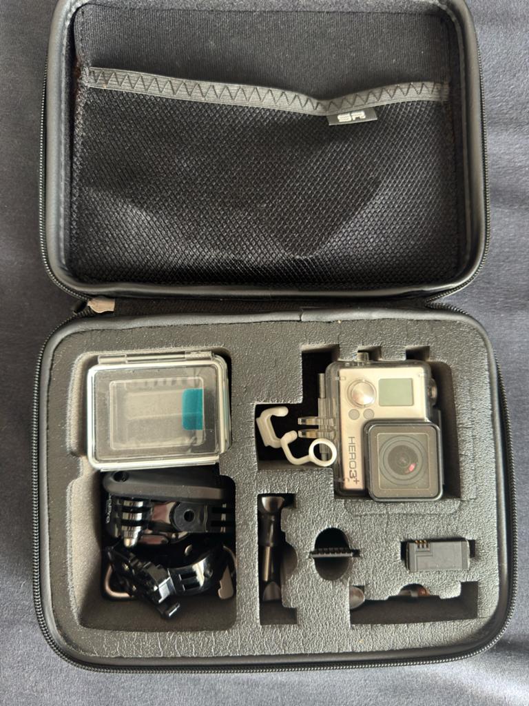GoPro HERO3+ met VEEL accessoires en SP Gadgets Remote Pole, Audio, Tv en Foto, Actiecamera's, Gebruikt, GoPro, Ophalen of Verzenden