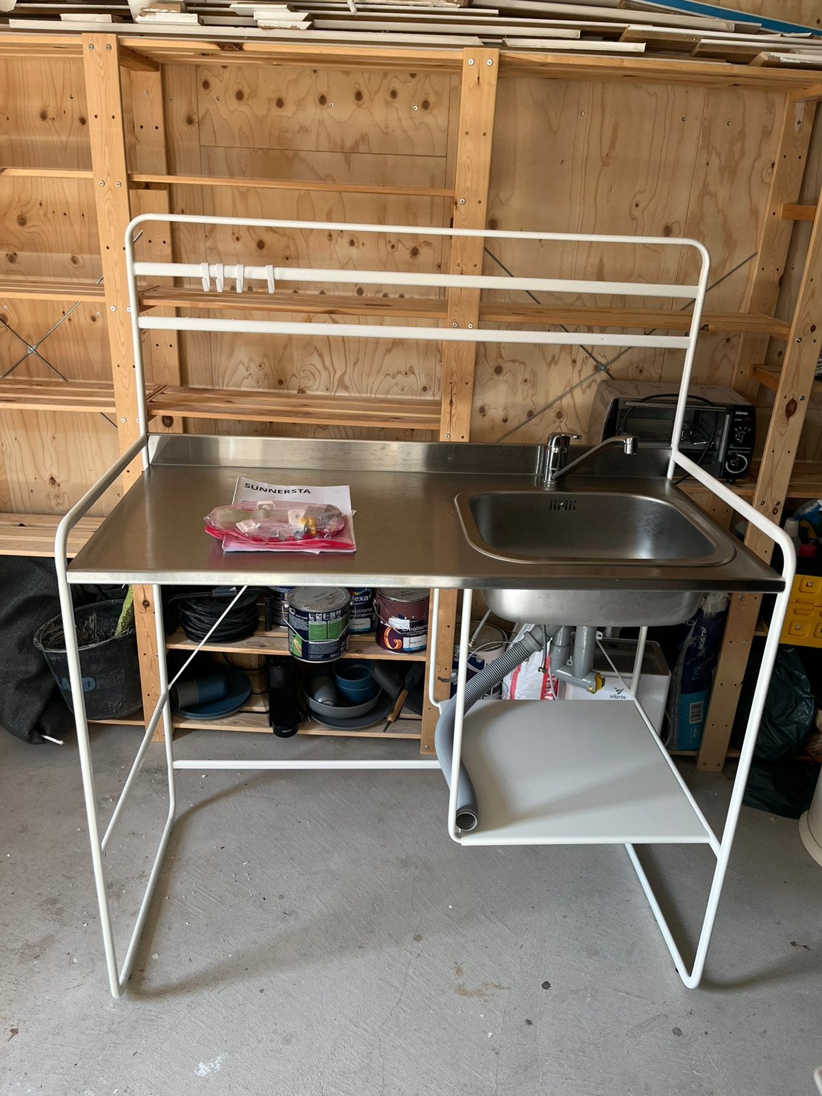 Noodkeuken Ikea Sunnersta, Ophalen, Gebruikt, Wit, Overige typen