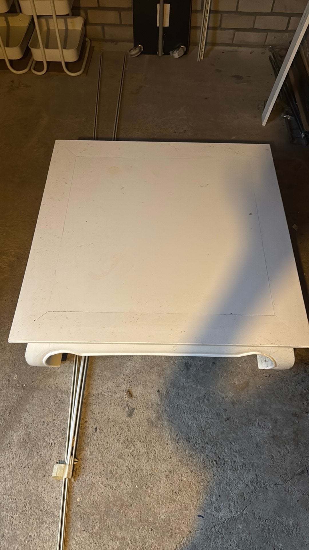Salontafel, Huis en Inrichting, Tafels | Salontafels, Ophalen, Gebruikt, 100 tot 150 cm, 50 tot 100 cm