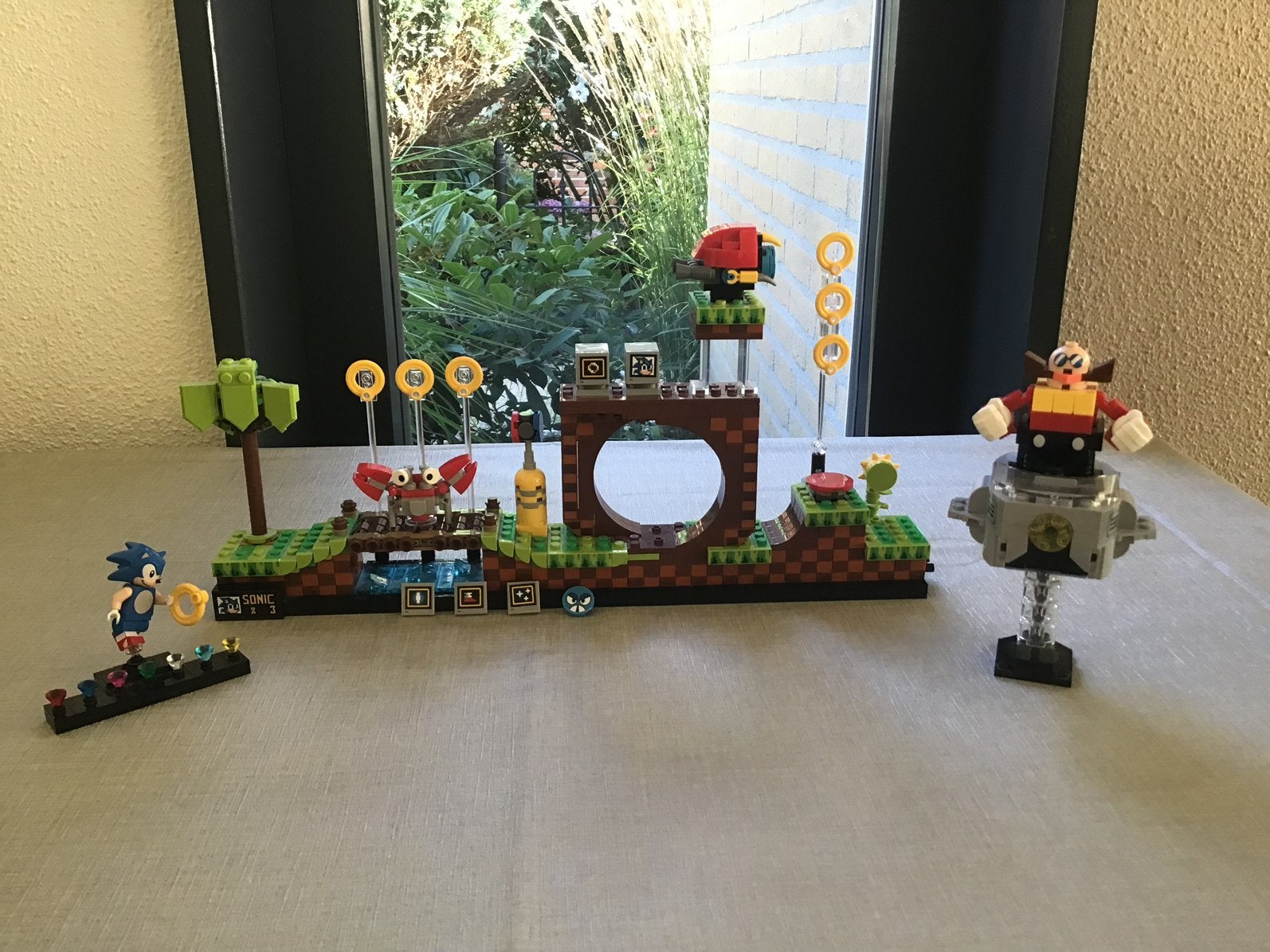 Lego ideas sonic the hedgehog - green hill zone - 21331, Ophalen, Zo goed als nieuw, Lego
