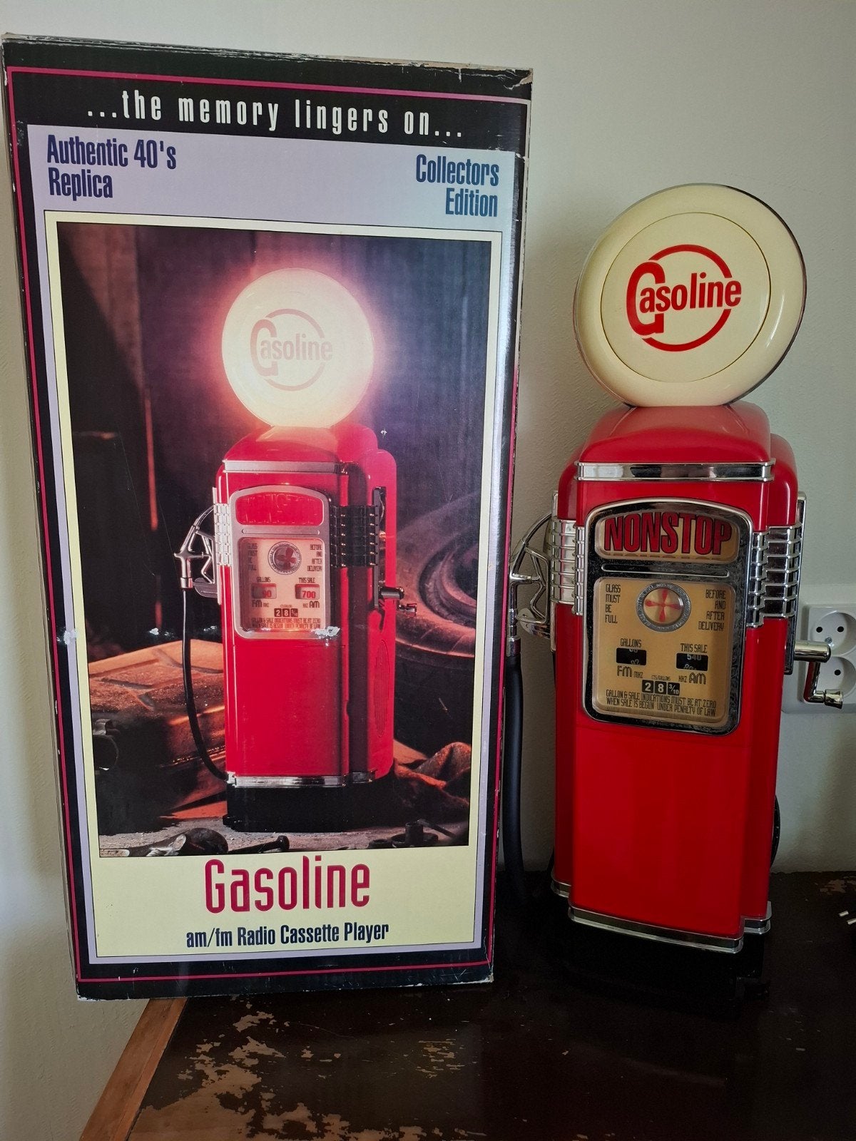 Marksman Retro Gasoline Radio Cassette Player, Ophalen of Verzenden