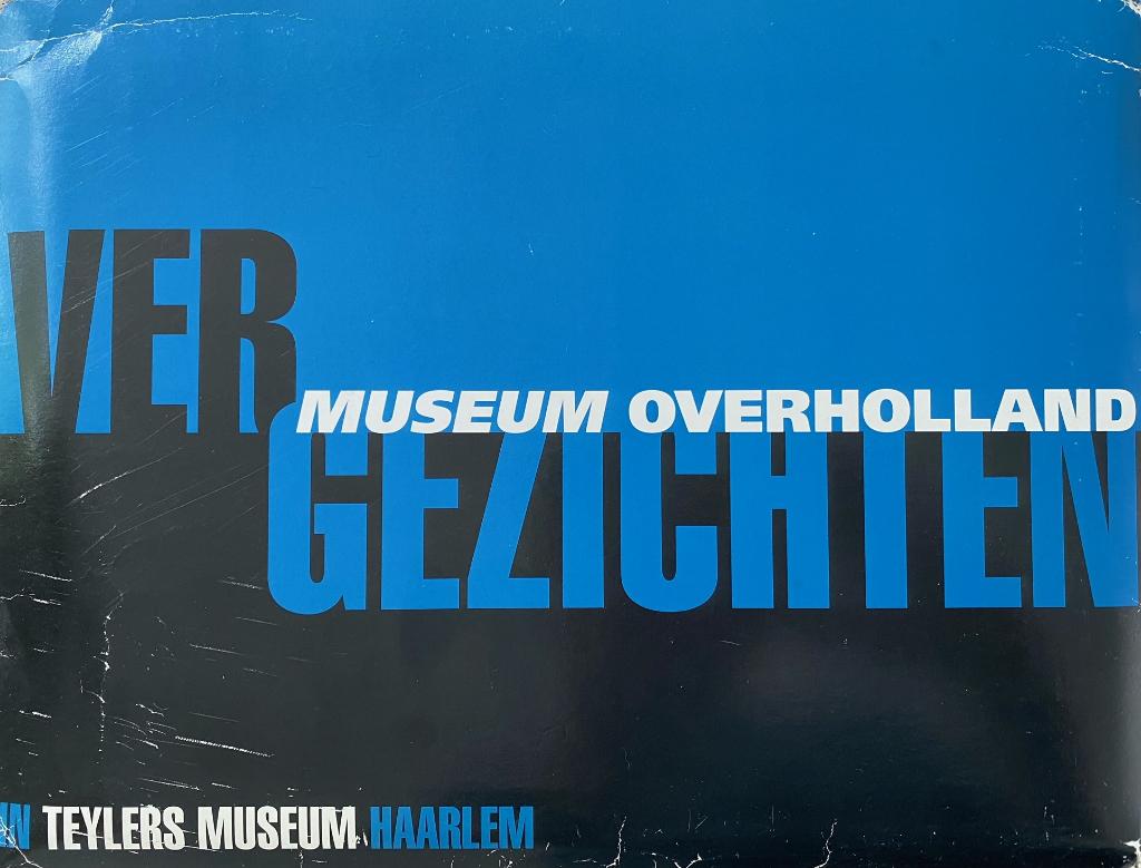 Teylers Museum - Museum Overholland - Vergezichten, Onbekend, Ophalen of Verzenden, Zo goed als nieuw, Grafische vormgeving