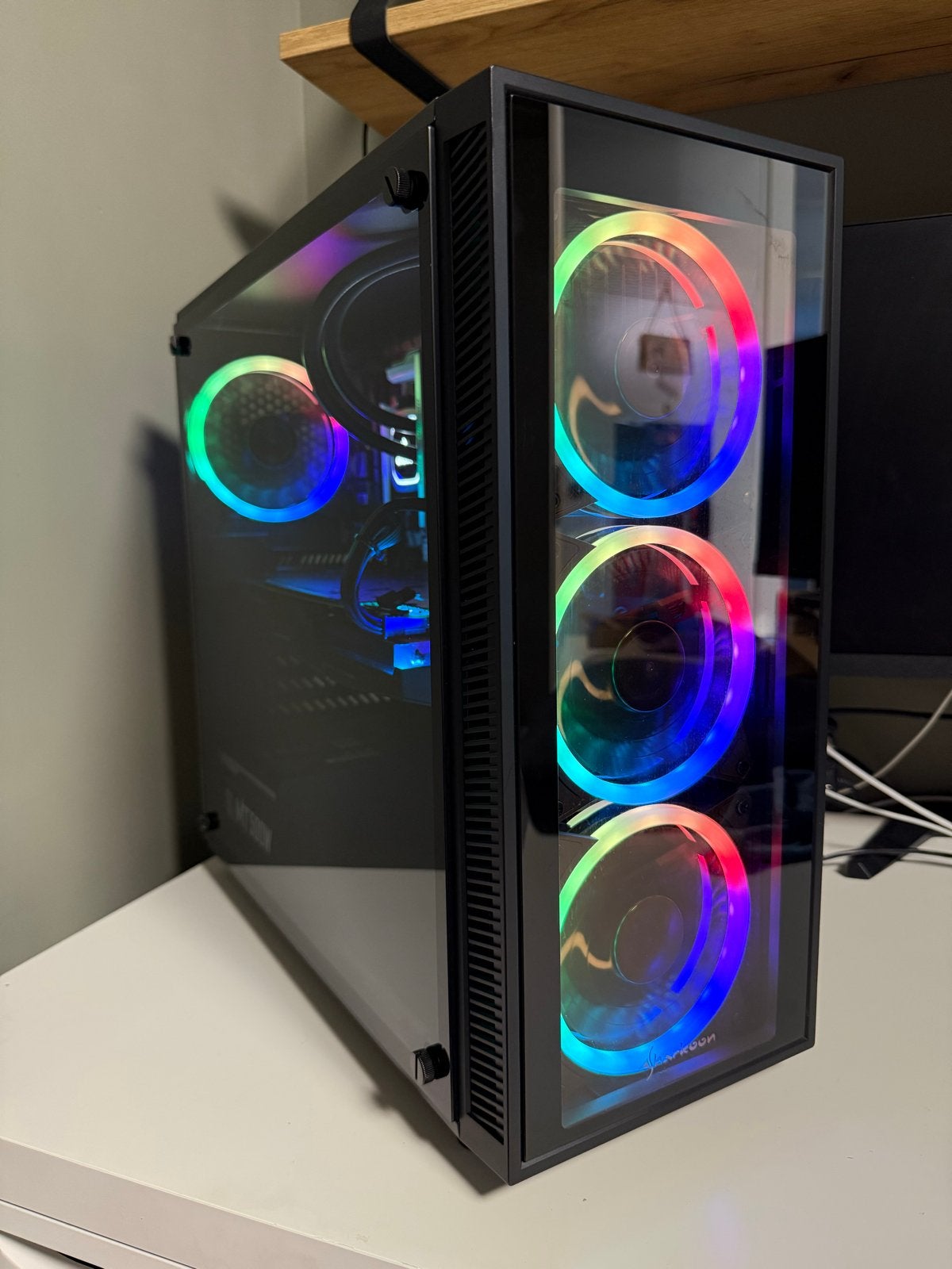 Game PC, i7-6700K 4GHz, 16GB DDR4, NVidia GTX 1080 8GB VRAM, Ophalen, Custom Build, 512 GB, Zo goed als nieuw