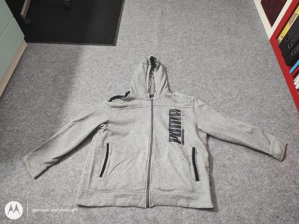 Dames Grijs Puma Vest Maat XL, Puma, Maat 46/48 (XL) of groter, Ophalen of Verzenden, Zo goed als nieuw