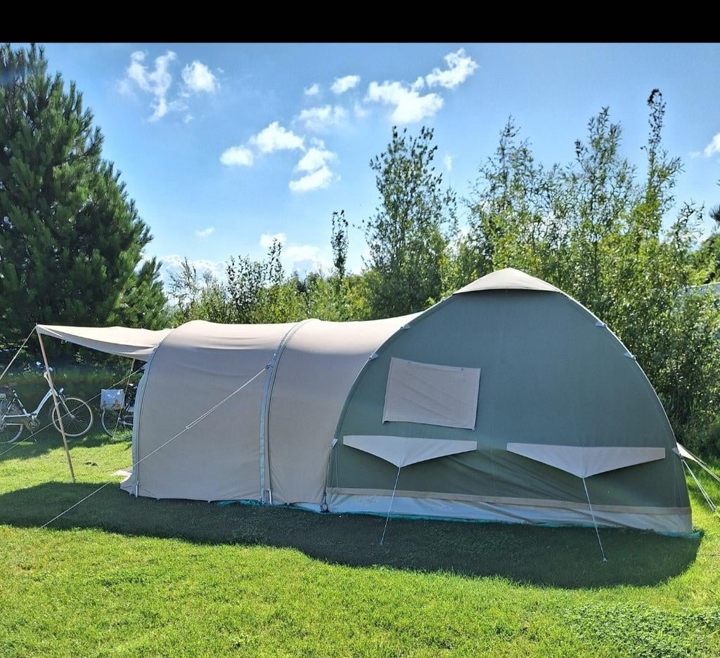 Karsten tent, Caravans en Kamperen, Tenten, Ophalen, Zo goed als nieuw, Tot en met 5