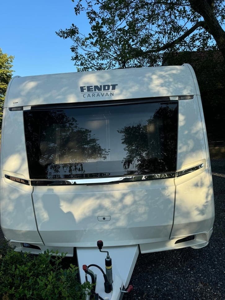 Fendt diamant 560 sf 2022 mover, airco, voortent, luifel, Caravans en Kamperen, Serviceluik, Rondzit, Particulier, Tot en met 4