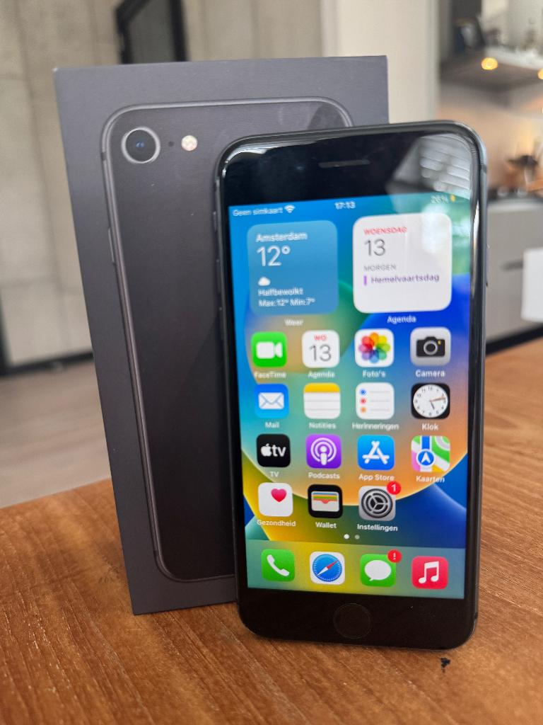 Apple iPhone 8 – 64GB – Zwart – goed werkend, Telecommunicatie, Mobiele telefoons | Apple iPhone, Gebruikt, 86 %, Zwart, Ophalen of Verzenden