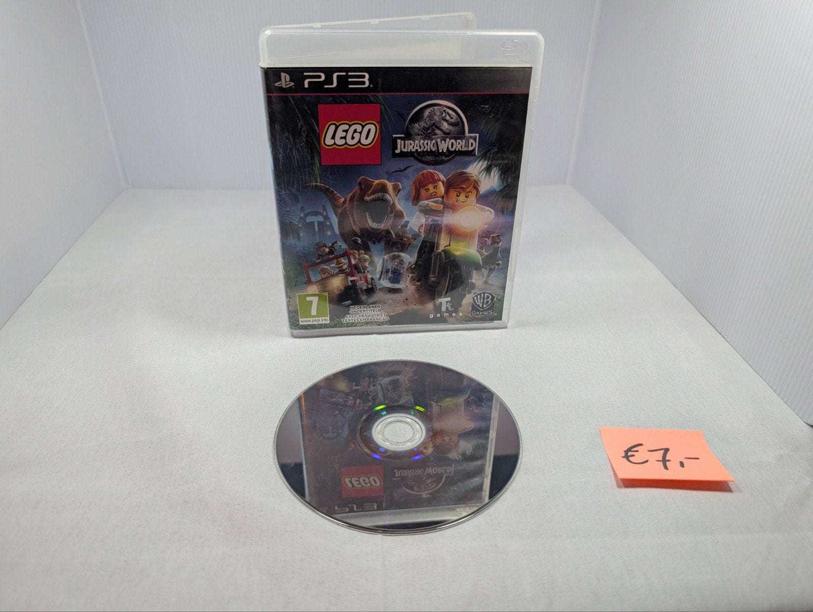 LEGO Jurassic World PS3 - Avontuurlijk bouwplezier, Avontuur en Actie, 2 spelers, Eén computer, Ophalen of Verzenden