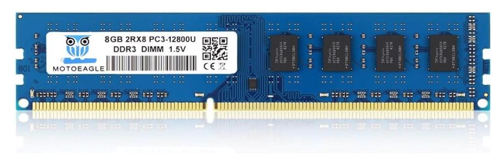 2x 8 GB 2RX8 PC3-12800U DDR DIMM, DDR3, Ophalen of Verzenden, Zo goed als nieuw, Desktop